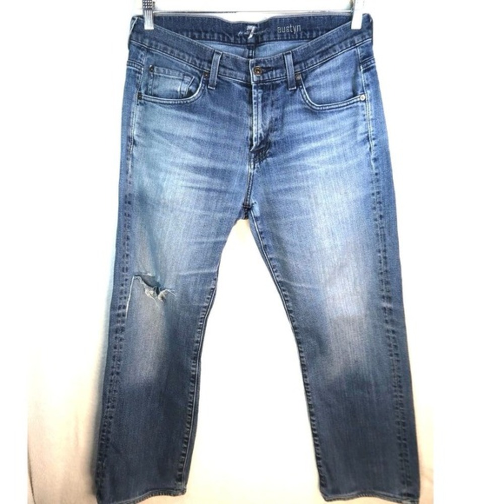 Seven For Mankind Men's Jeans Austin 32 Mid Wash